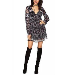 Free People Cherry Blossom Mini Dress